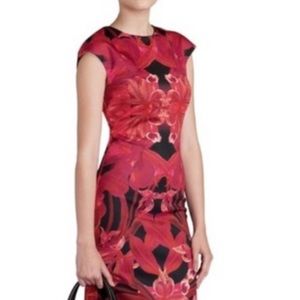 Ted Baker Floral Print BodyCon Dress size 3